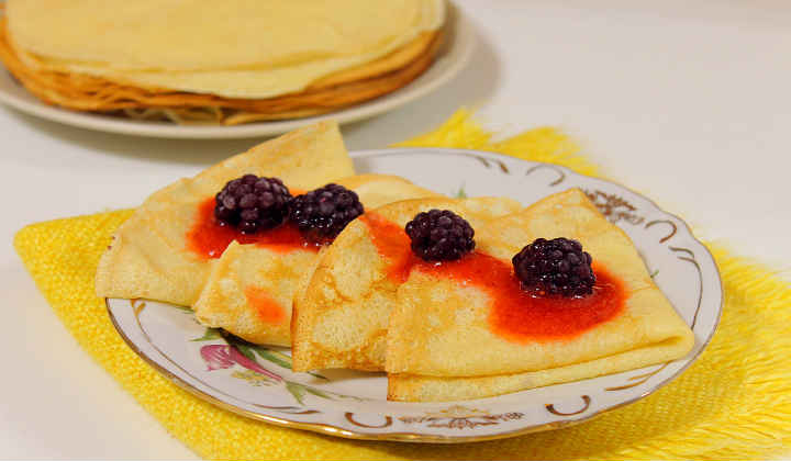 Блины на воде